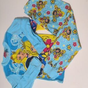 The Loon Studio of Beverly Hills Girls Princess Pajama Set. Size 4T NWT